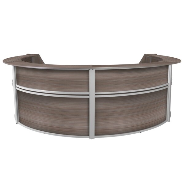 Regency 103 in D X 45.5 in H, 142 in W X Wood, Driftwood Grey 77294GY - main